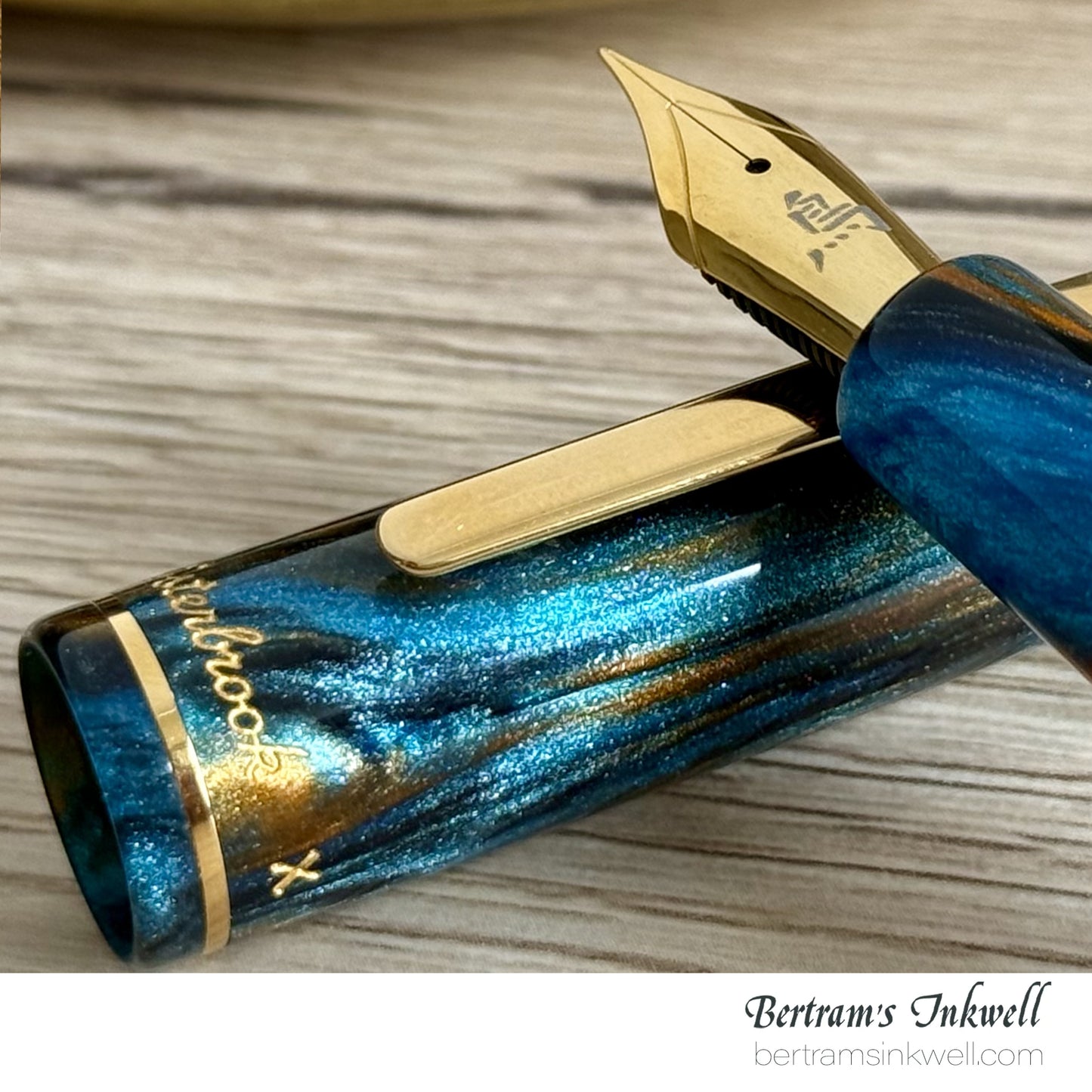 Esterbrook x Bungubox Estie Kachofugetsu Kingfisher Fountain Pen