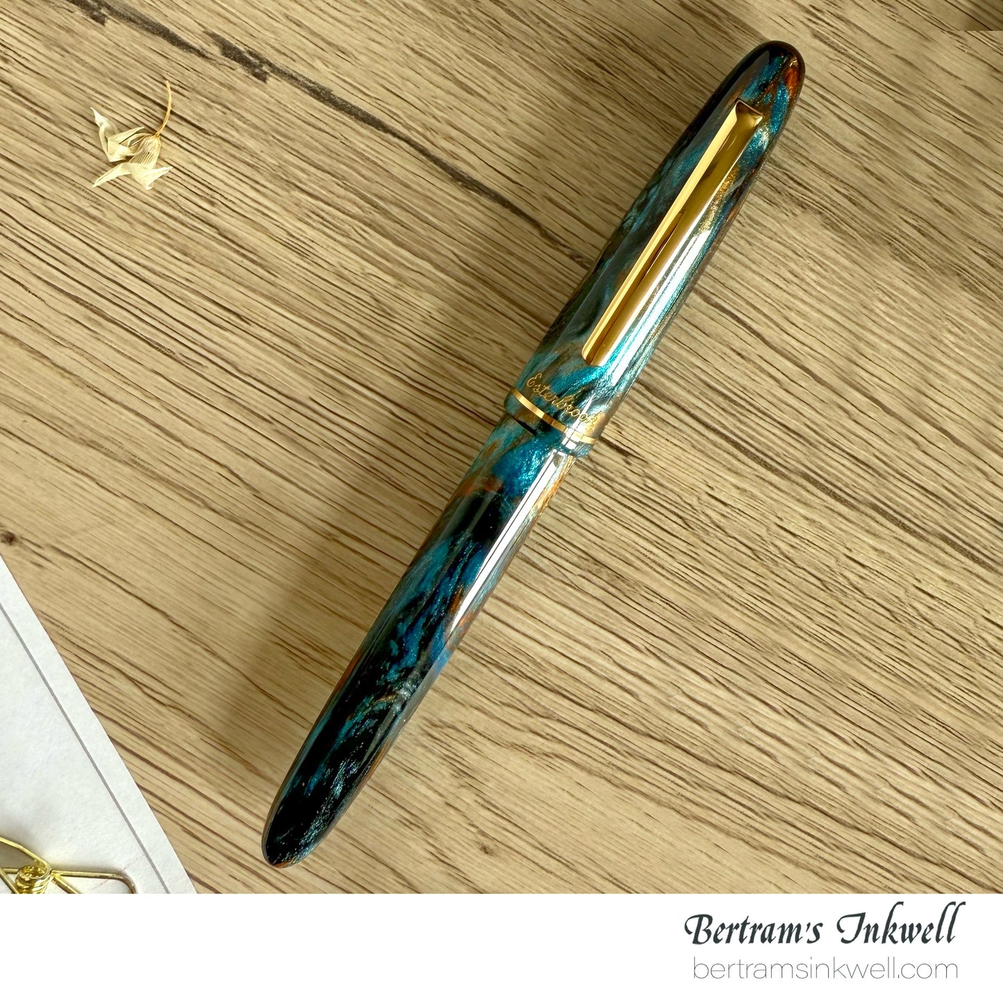 Esterbrook x Bungubox Estie Kachofugetsu Kingfisher Fountain Pen