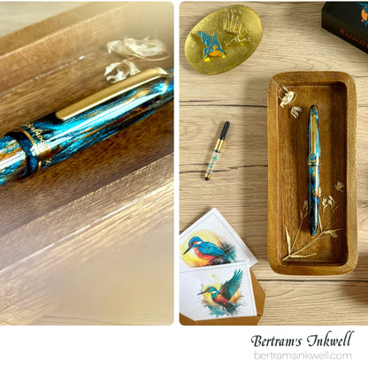 Esterbrook x Bungubox Estie Kachofugetsu Kingfisher Fountain Pen