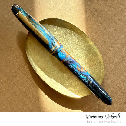Esterbrook x Bungubox Estie Kachofugetsu Kingfisher Fountain Pen