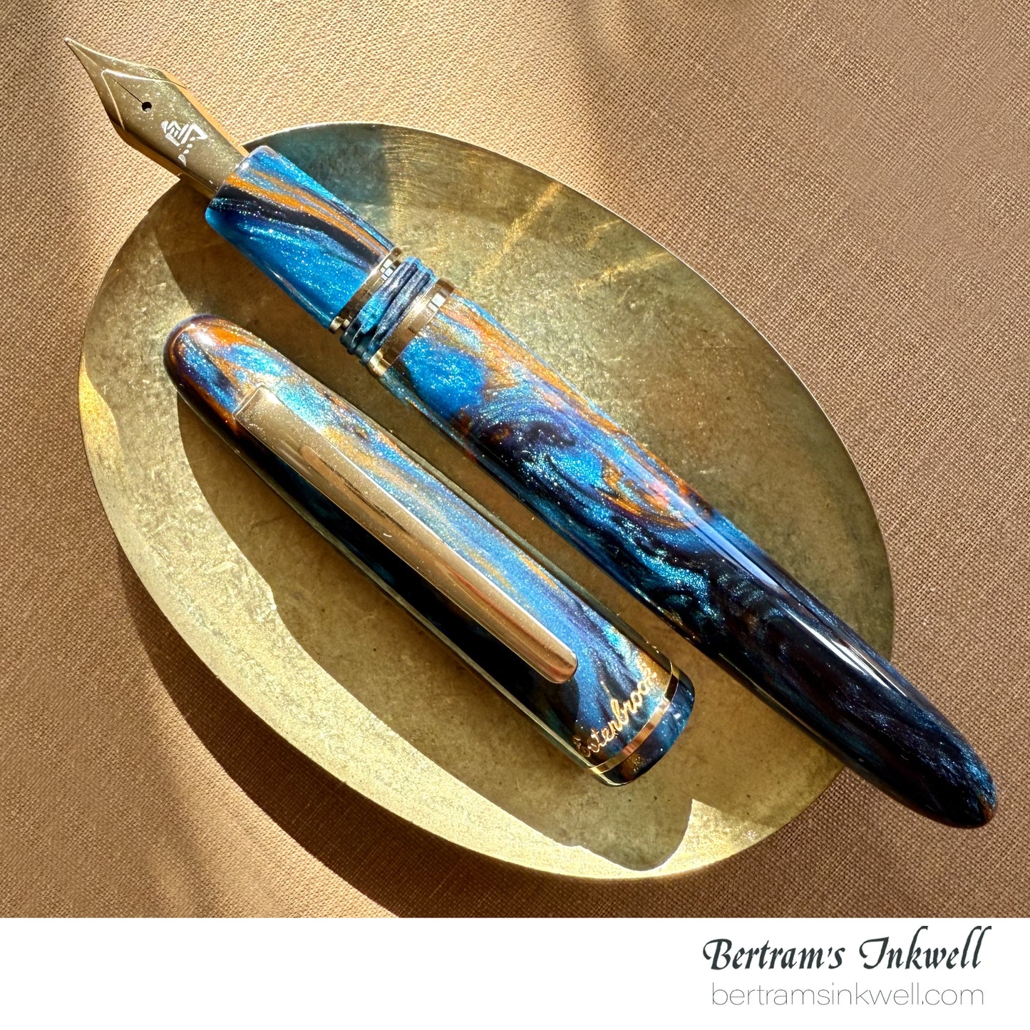 Esterbrook x Bungubox Estie Kachofugetsu Kingfisher Fountain Pen