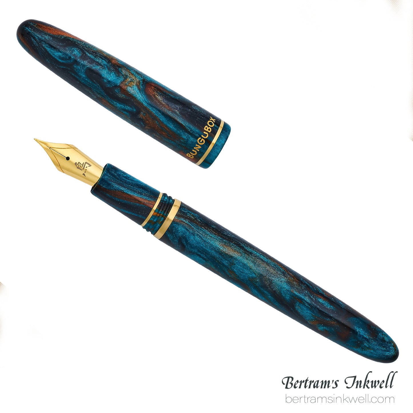 Esterbrook x Bungubox Estie Kachofugetsu Kingfisher Fountain Pen