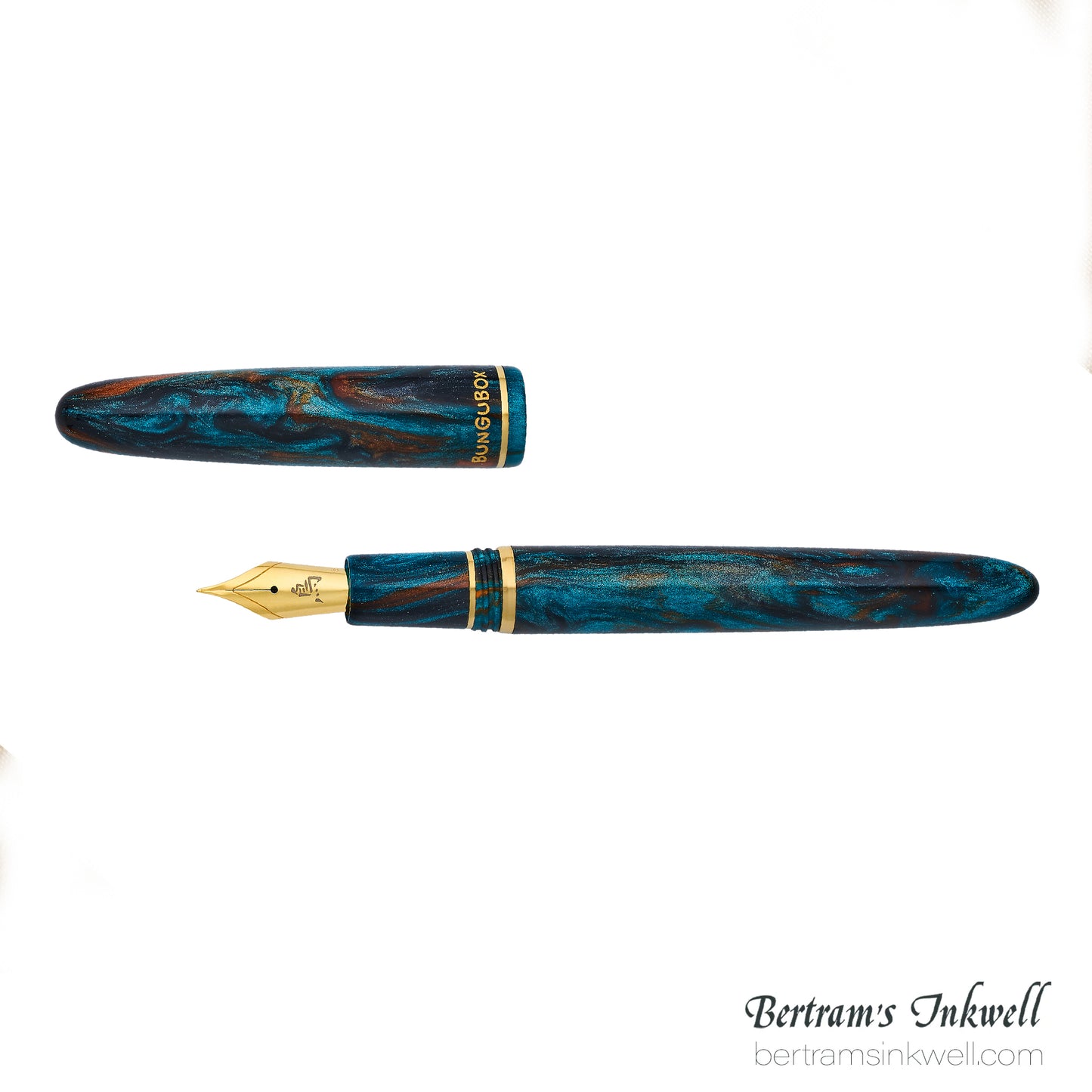 Esterbrook x Bungubox Estie Kachofugetsu Kingfisher Fountain Pen