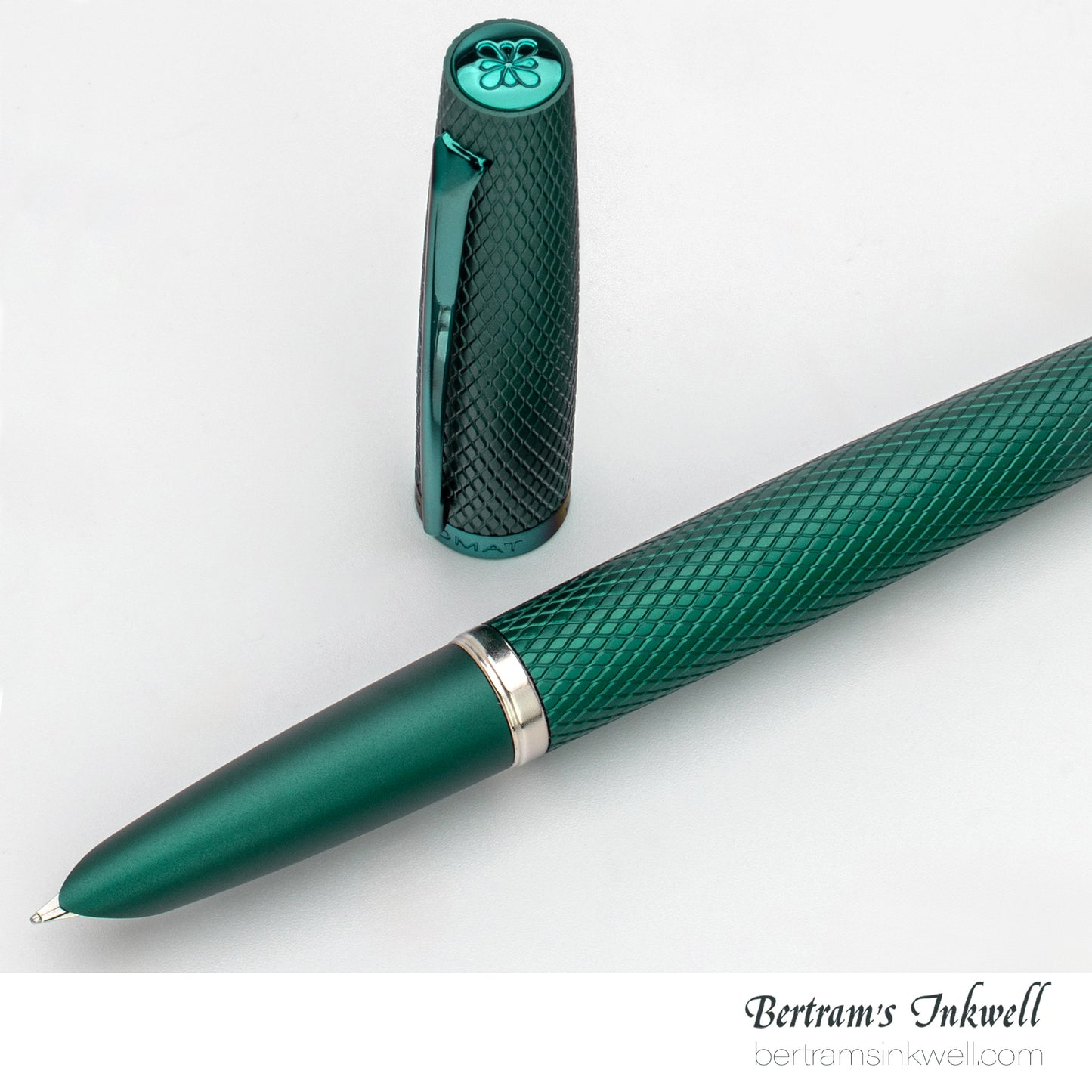 Diplomat Viper Green Guilloche Fountain Pen