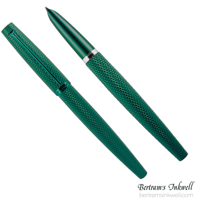 Diplomat Viper Green Guilloche Fountain Pen