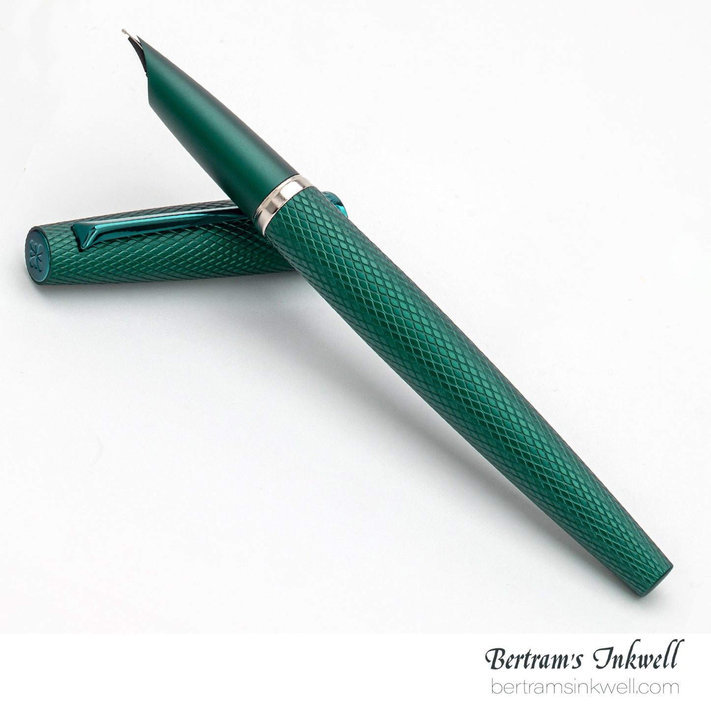 Diplomat Viper Green Guilloche Fountain Pen