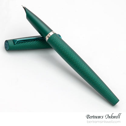 Diplomat Viper Green Guilloche Fountain Pen