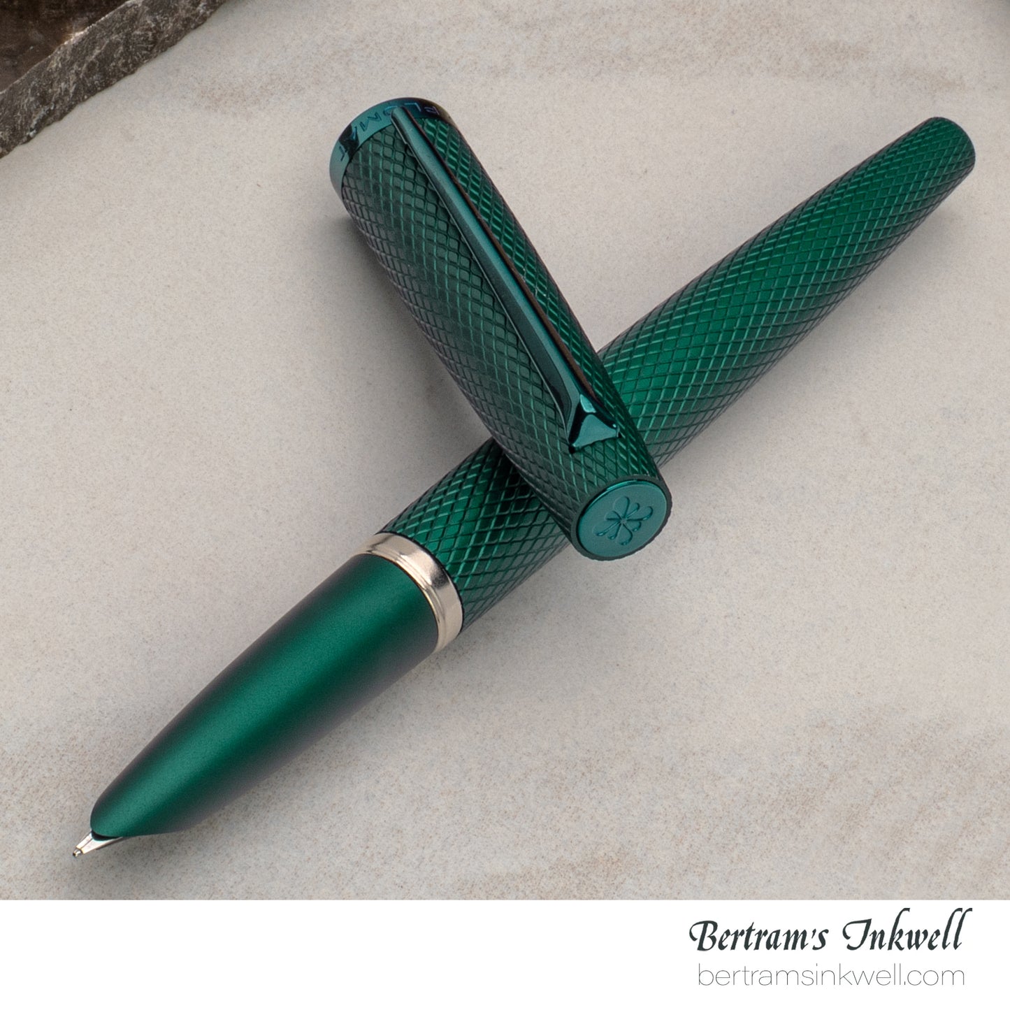Diplomat Viper Green Guilloche Fountain Pen