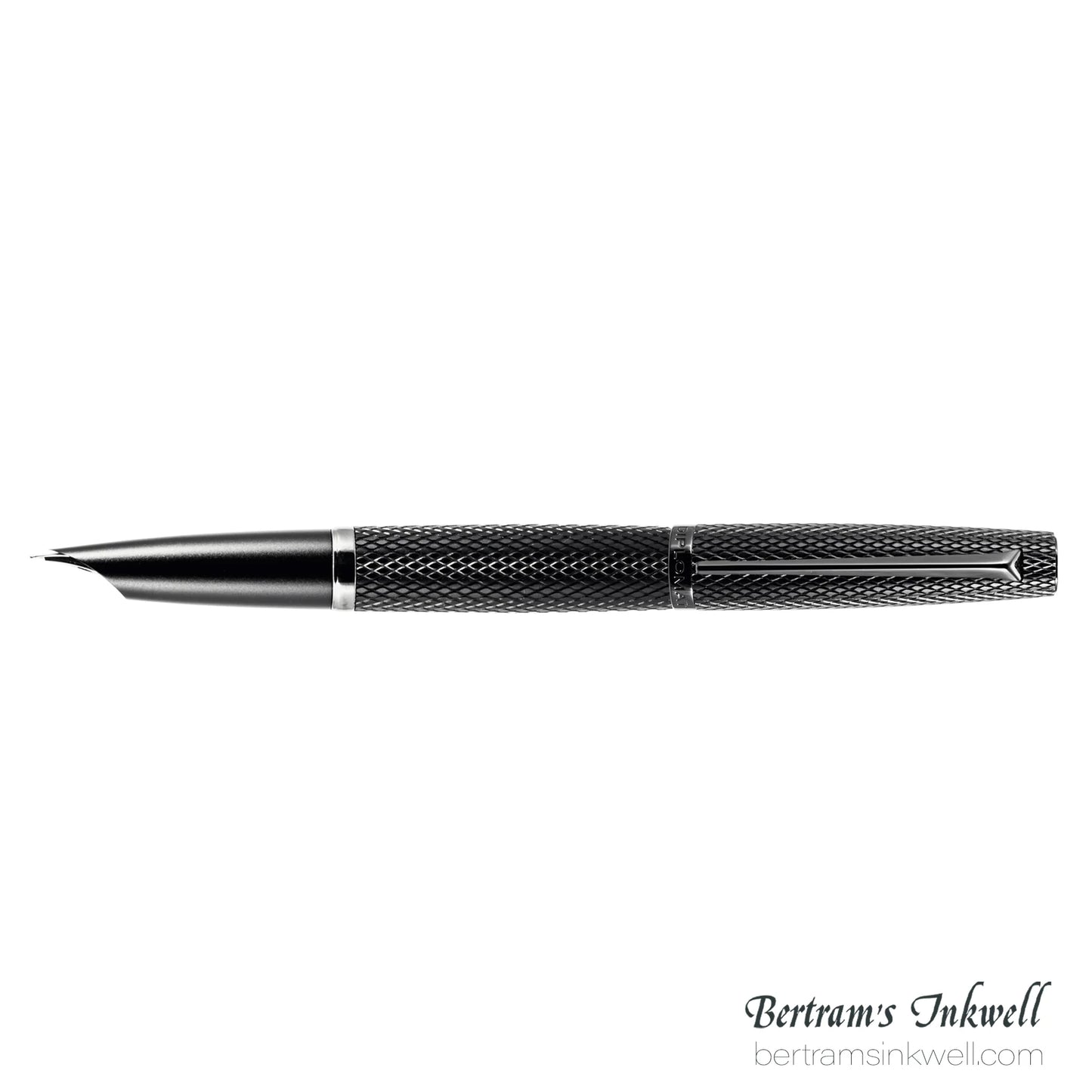 Diplomat Viper Noir Guilloche Fountain Pen