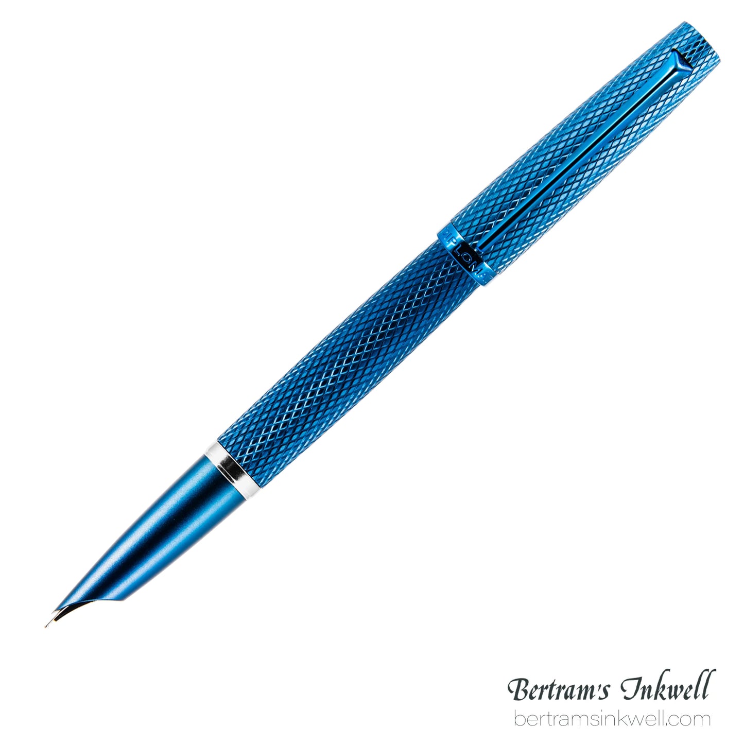 Diplomat Viper Blue Guilloche Fountain Pen