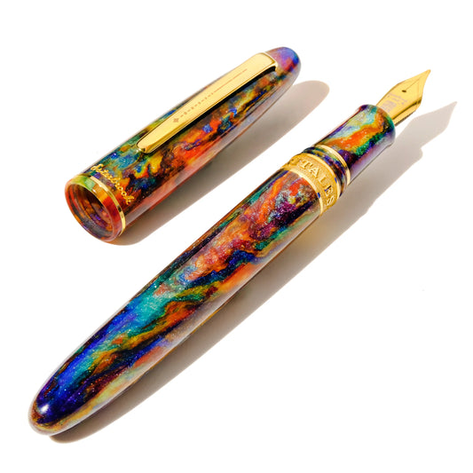 Esterbrook Estie Ferris Wheel Press Nebulous Plume Fountain Pen USED
