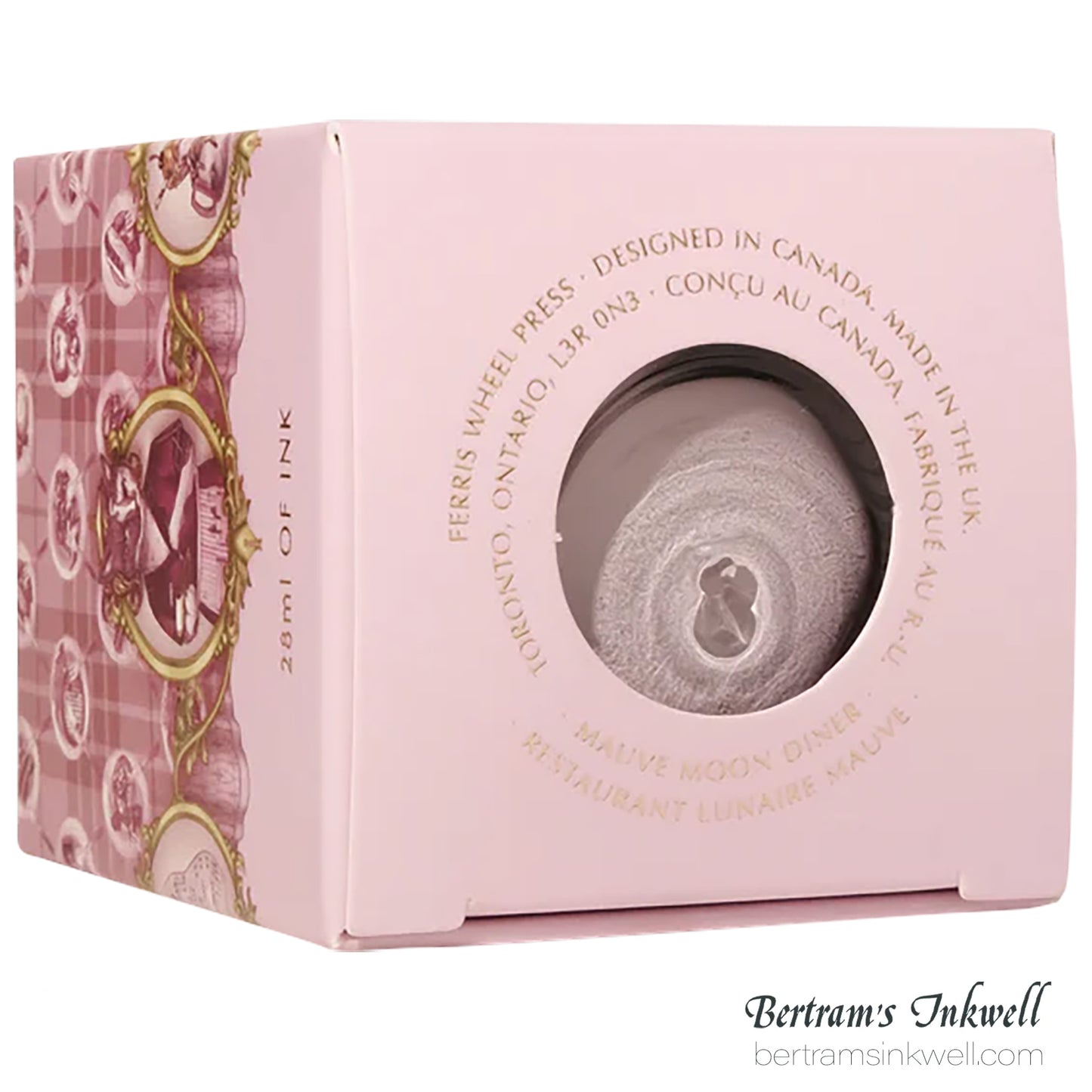 Ferris Wheel Press Calligraphy - Mauve Moon Diner - 28ml Ink Bottle