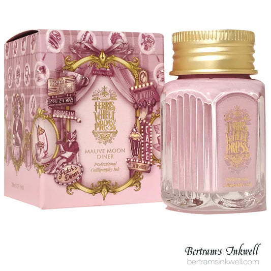 Ferris Wheel Press Calligraphy - Mauve Moon Diner - 28ml Ink Bottle