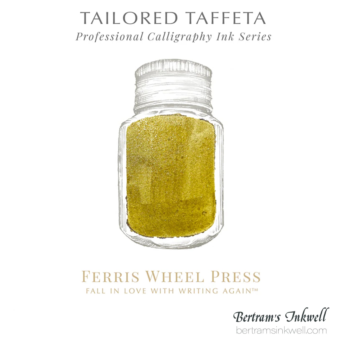 Ferris Wheel Press Calligraphy - Tailored Taffeta - 28ml Ink Bottle