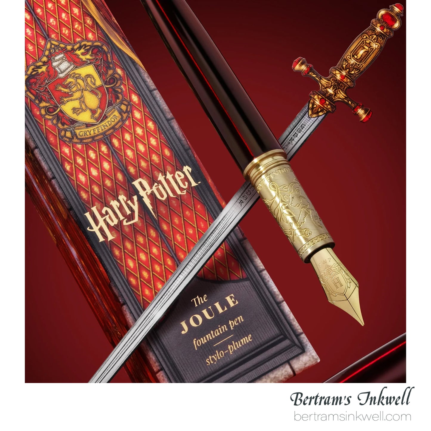 Ferris Wheel Press x Warner Bros Joule Harry Potter "Gryffindor" Fountain Pen Set
