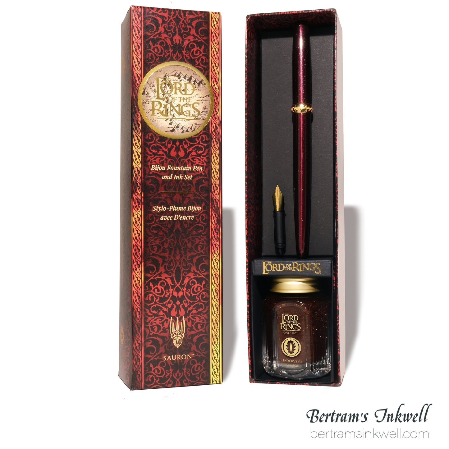 Ferris Wheel Press x LOTR "Sauron" Fountain Pen Set Special Edition
