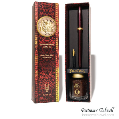 Ferris Wheel Press x LOTR "Sauron" Fountain Pen Set Special Edition