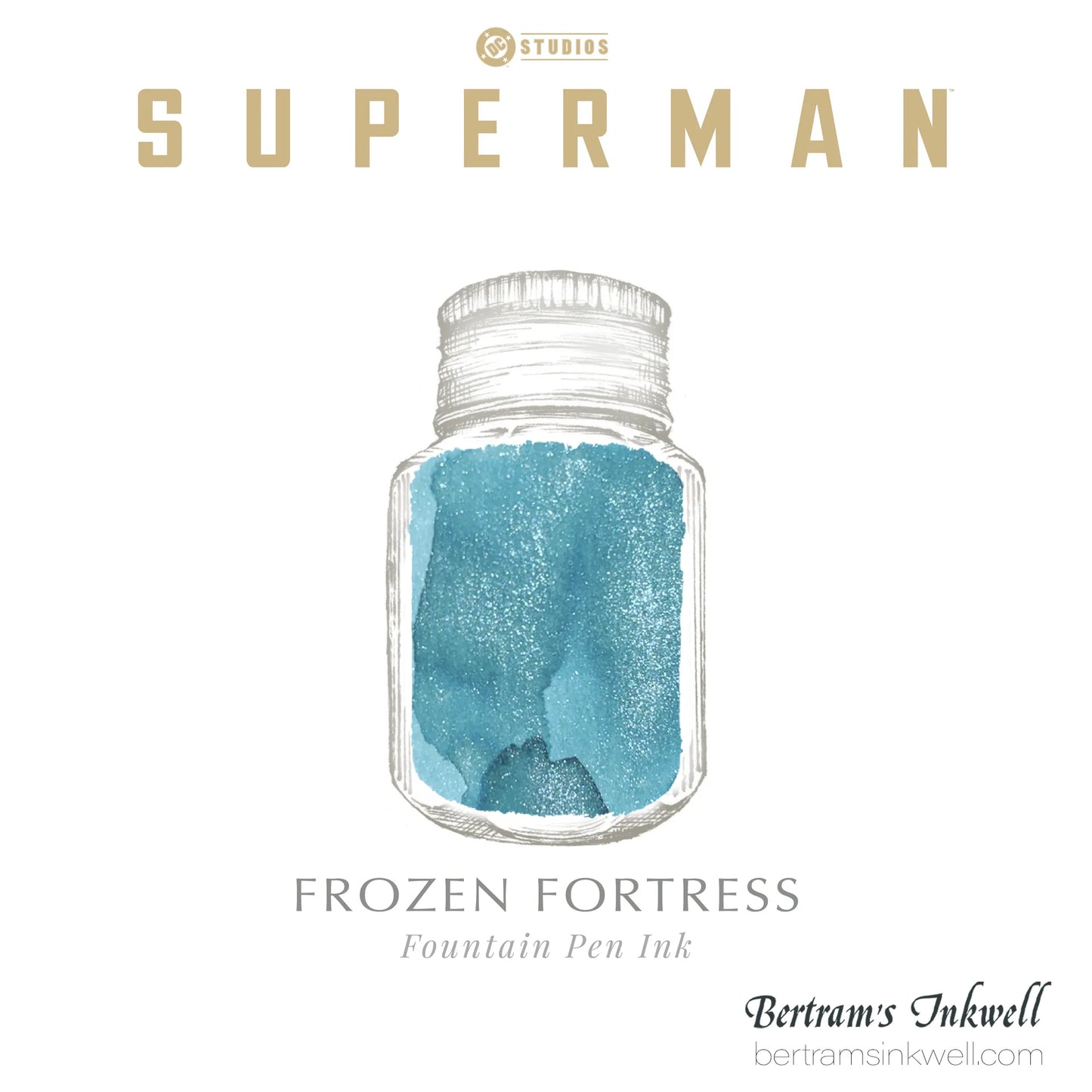 Ferris Wheel Press x Warner Bros Superman - Frozen Fortress - 10ml Ink Bottle