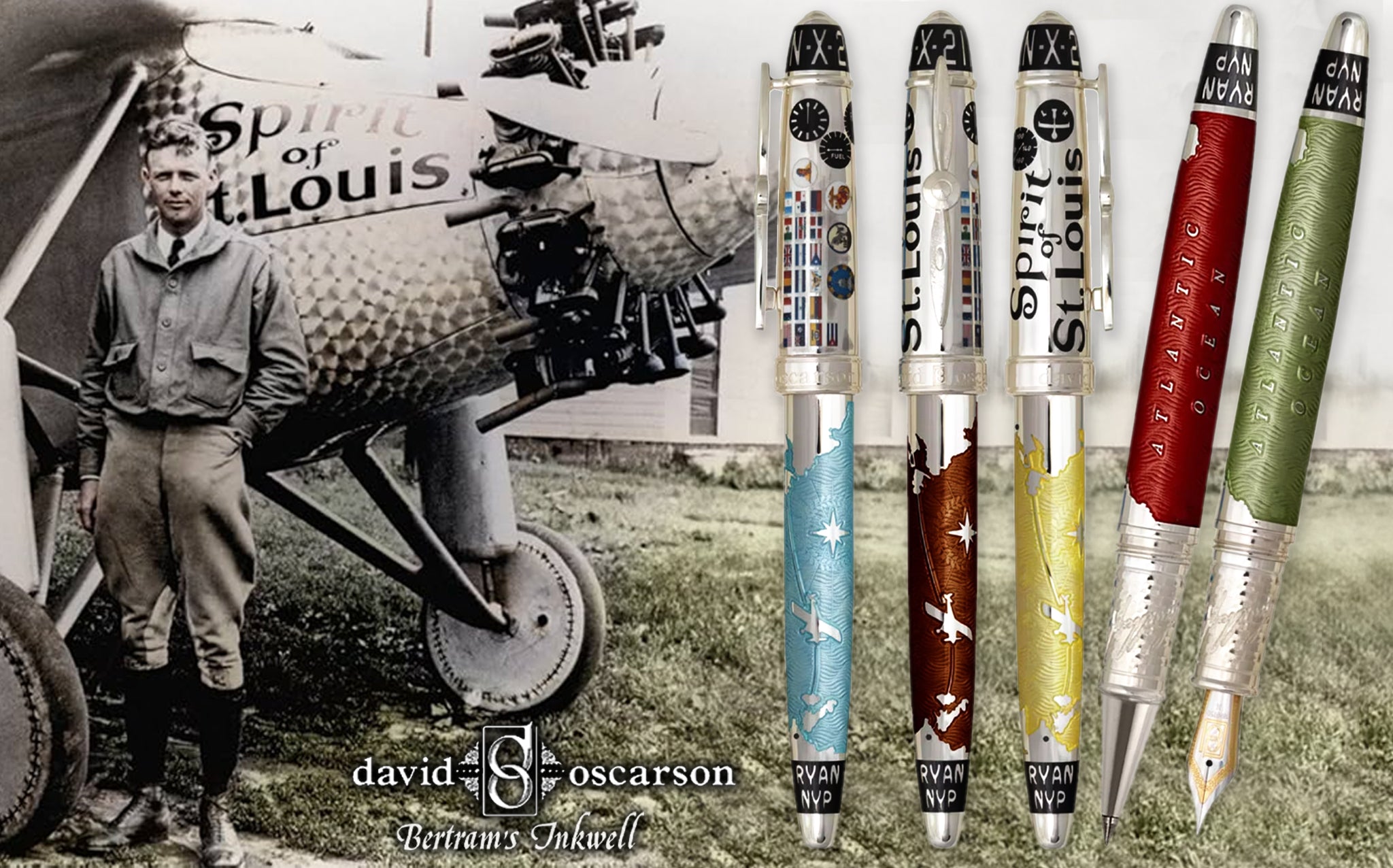 David Oscarson Spirit of St. Louis - Charles Lindbergh Collection