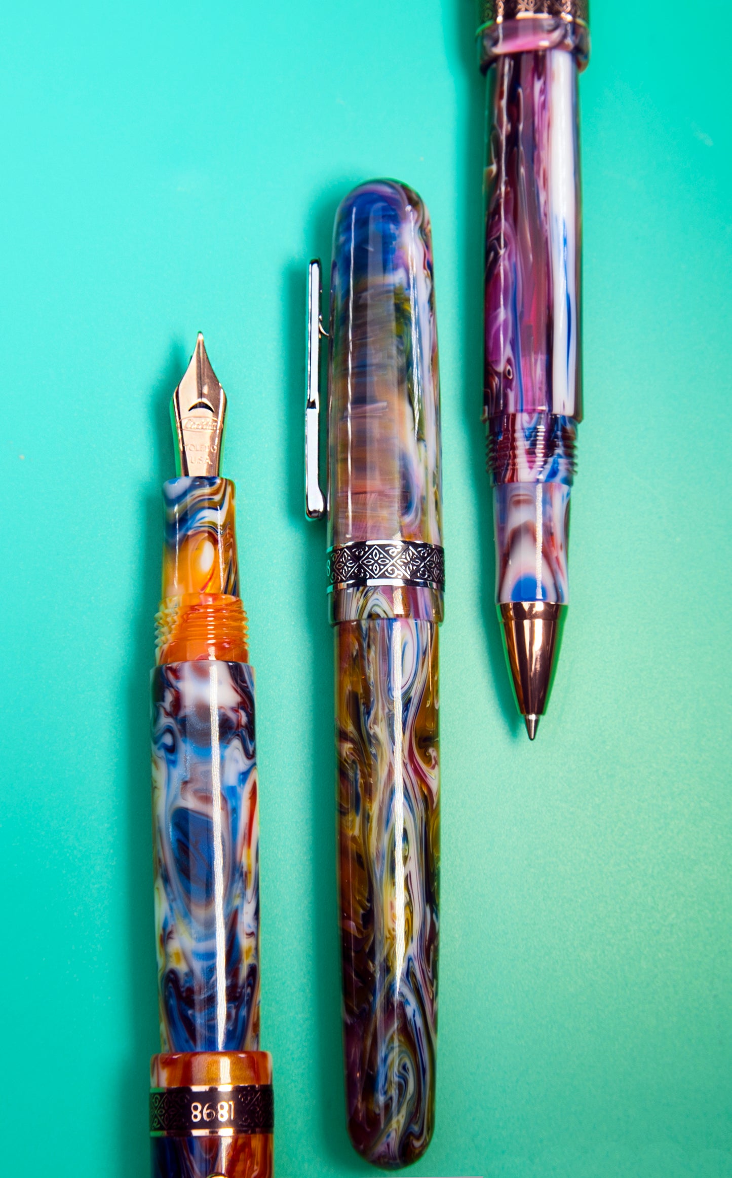 Conklin 1898 Misto Purple Rollerball