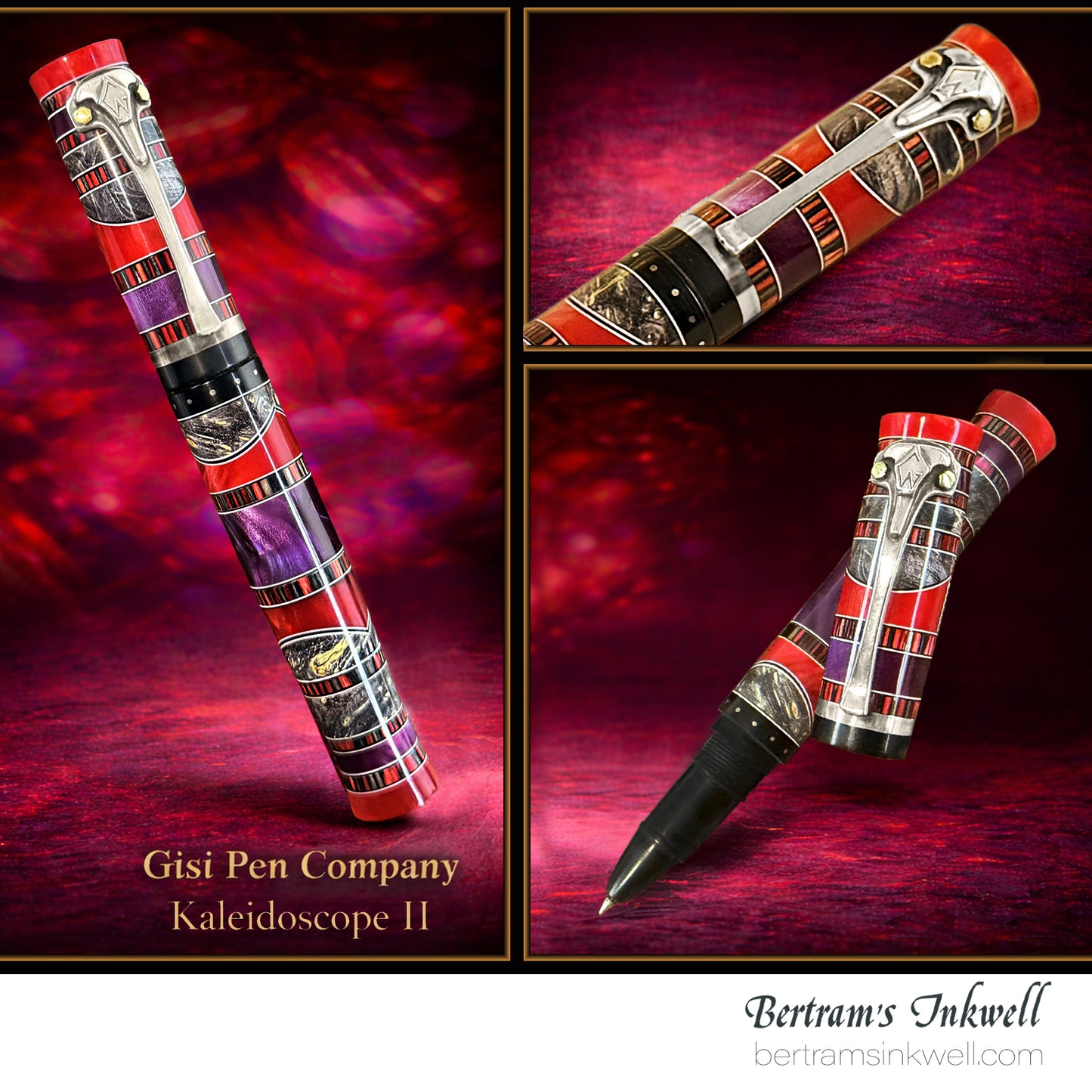 Gisi Pen Company Kaleidoscope II Limited Edition Rollerball, 2002
