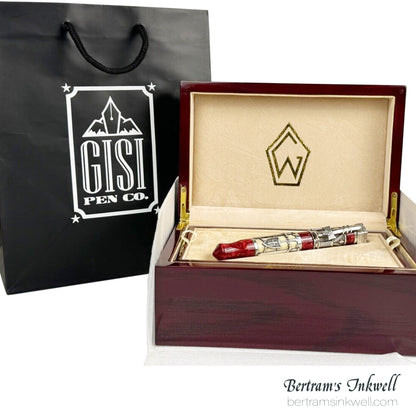 Gisi Pen Company Knights Templar Camelot Ivory Limited Edition Fountain Pen 2006