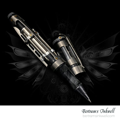 Gisi Pen Company Steampunk Titanium Carbon Fiber Limited Edition Rollerball, 2007
