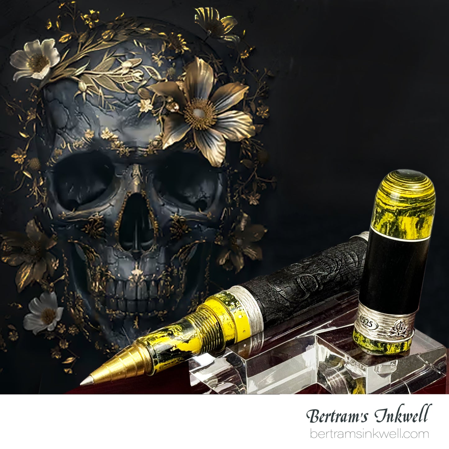 Gisi Pen Company Skull Limited Edition Rollerball Pen, 2003