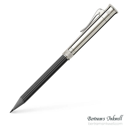Graf Von Faber-Castell Platinum Plated Cap, Black Perfect Pencil