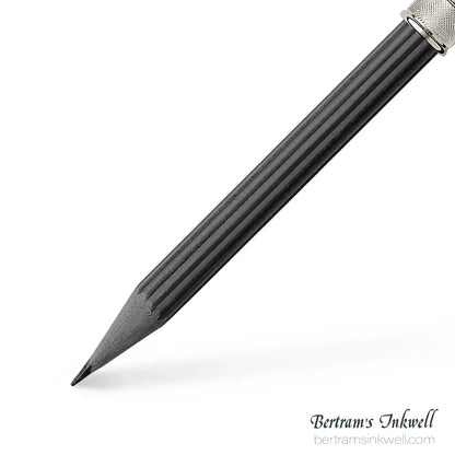 Graf Von Faber-Castell Platinum Plated Cap, Black Perfect Pencil