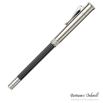 Graf Von Faber-Castell Platinum Plated Cap, Black Perfect Pencil