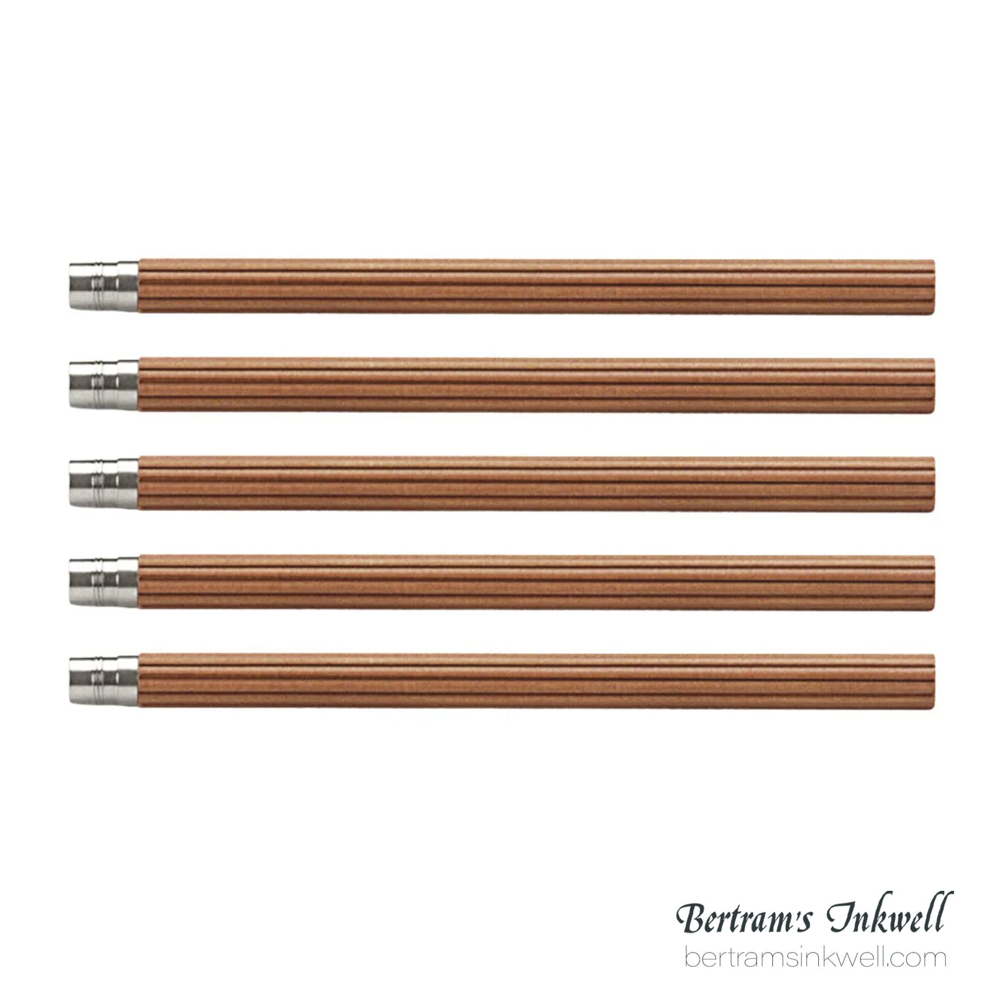 Graf von Faber-Castell Cedar Wood Brown Pencils 5 Pack