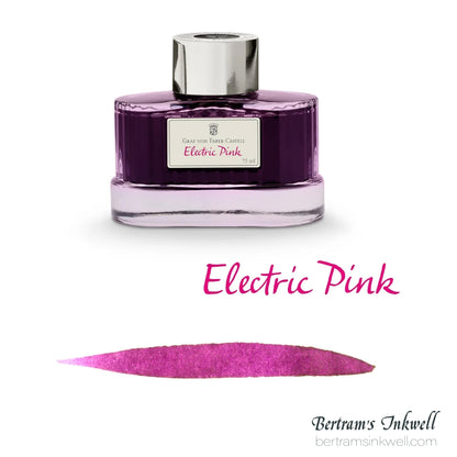 Graf von Faber-Castell Electric Pink Fountain Pen Ink Bottle 75ml