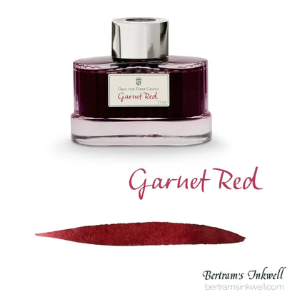 Graf von Faber-Castell Garnet Red Fountain Pen Ink Bottle 75ml
