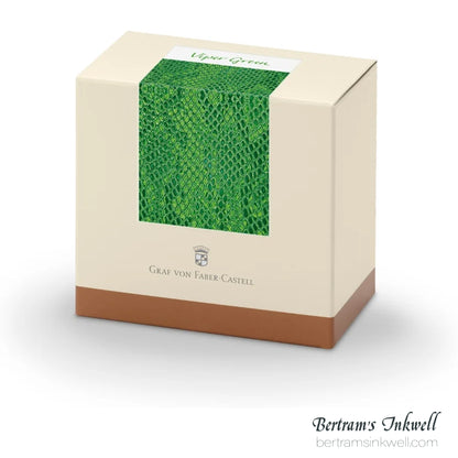 Graf von Faber-Castell Viper Green Fountain Pen Ink Bottle 75ml