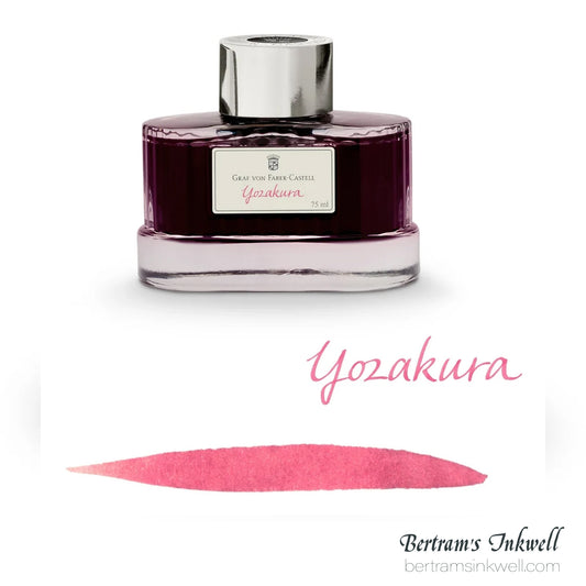 Graf von Faber-Castell Yozakura Fountain Pen Ink Bottle 75ml