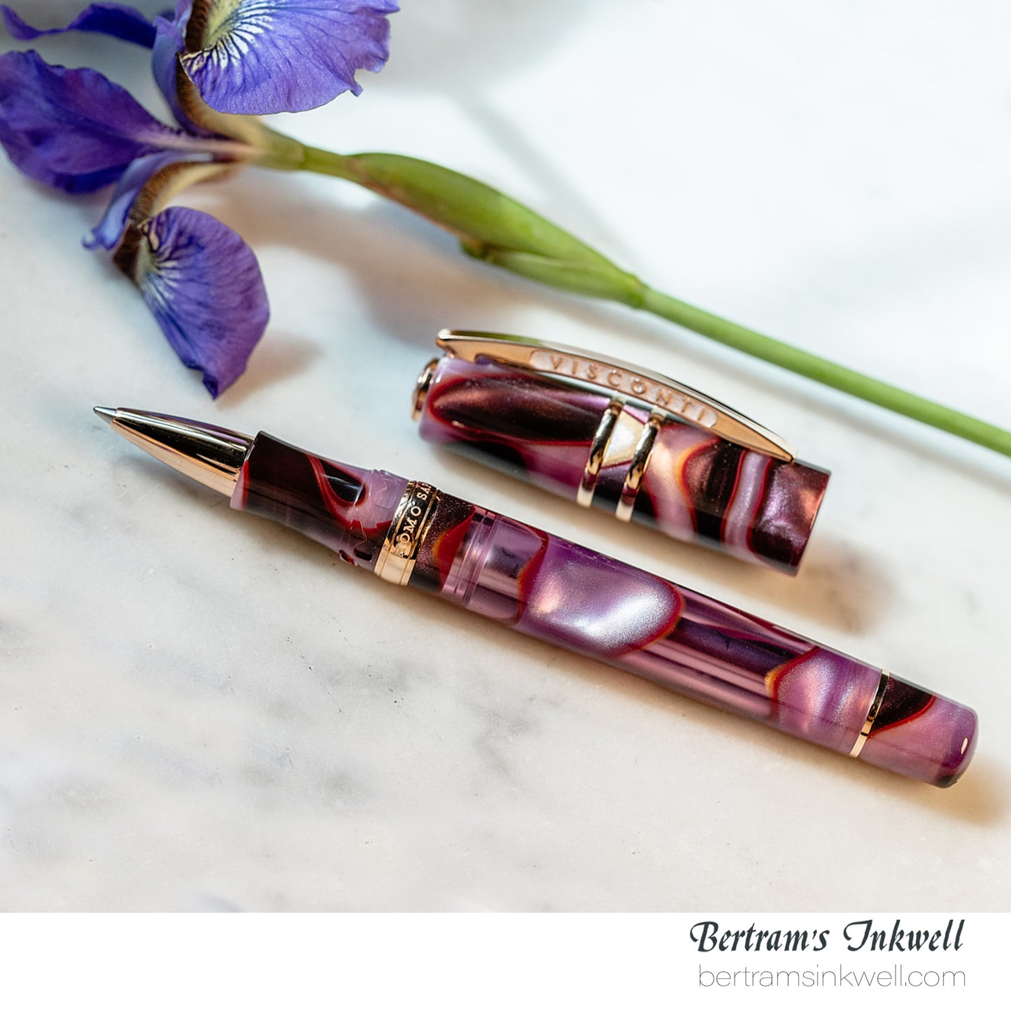 Visconti Homo Sapiens Iris Garden Limited Edition Rollerball