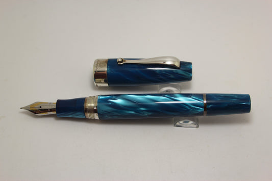 Montegrappa Classica Turquoise Sterling silver Fountain Pen