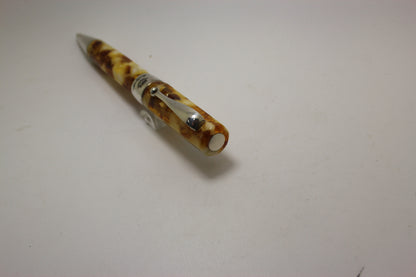 Montegrappa Harmony Bassano Parchment Sterling Silver Ballpoint
