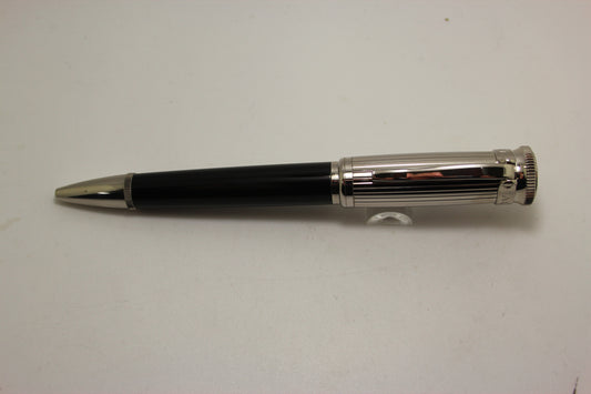 Dunhill Sentryman Silver Pinstripe Cap Ballpoint