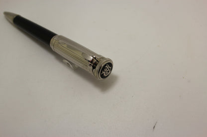 Dunhill Sentryman Silver Pinstripe Cap Ballpoint