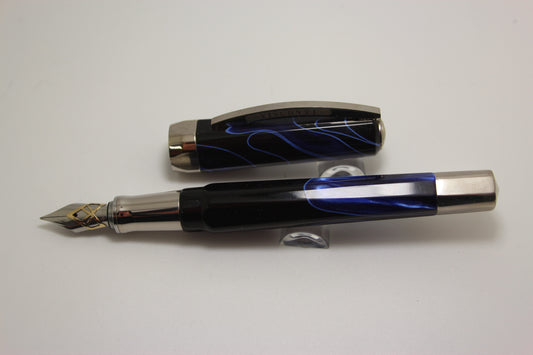 Visconti Opera Vertigo Blue Fountain Pen