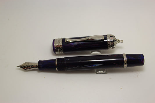 Visconti Diamond Jubilee 60th Anniversary Limited Edition Fountain Pen 23k Pd Medium Nib