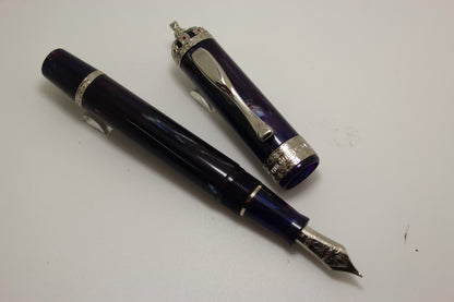 Visconti Diamond Jubilee 60th Anniversary Limited Edition Fountain Pen 23k Pd Medium Nib