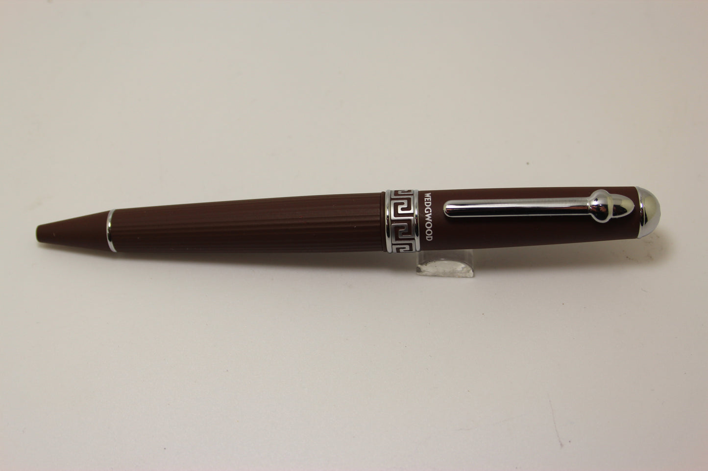 Wedggwwod is a wood DKP Chocolate Brown Ballpoint