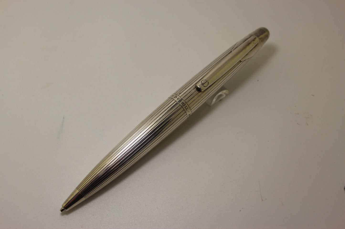 Alfred Dunhill AD 2000 Silver Plated Ballpoint Pen