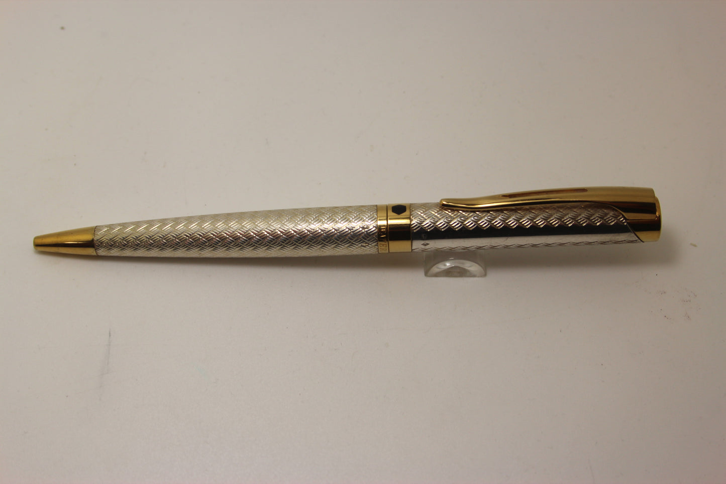 Waterman L'Etalon Sterling Silver basket weave Ballpoint