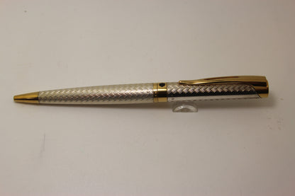 Waterman L'Etalon Sterling Silver basket weave Ballpoint