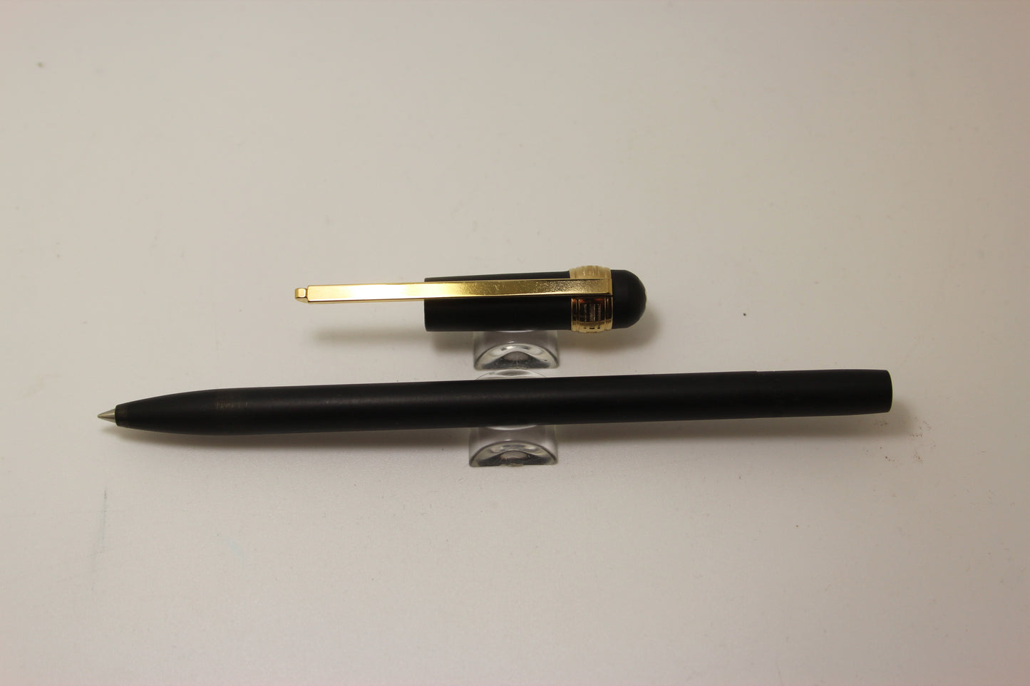 Montblanc Scenium Black with Gold Plated Trim Roller Ball
