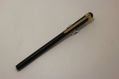 Montblanc Scenium Black with Gold Plated Trim Roller Ball